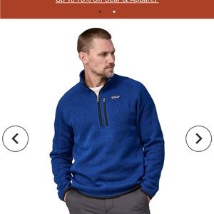 Men’s Patagonia Better Sweater 1/4 Zip